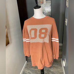 Blue steel woman’s crew neck sweater